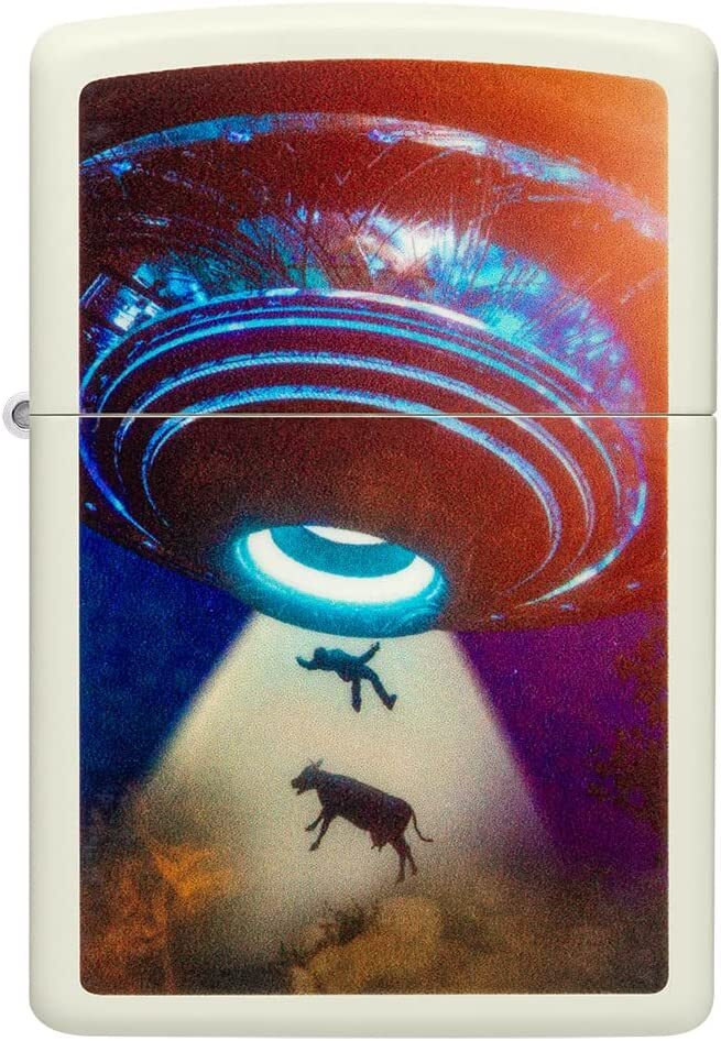 ZIPPO 49838 UFO Design Glow Classic Windproof Lighter