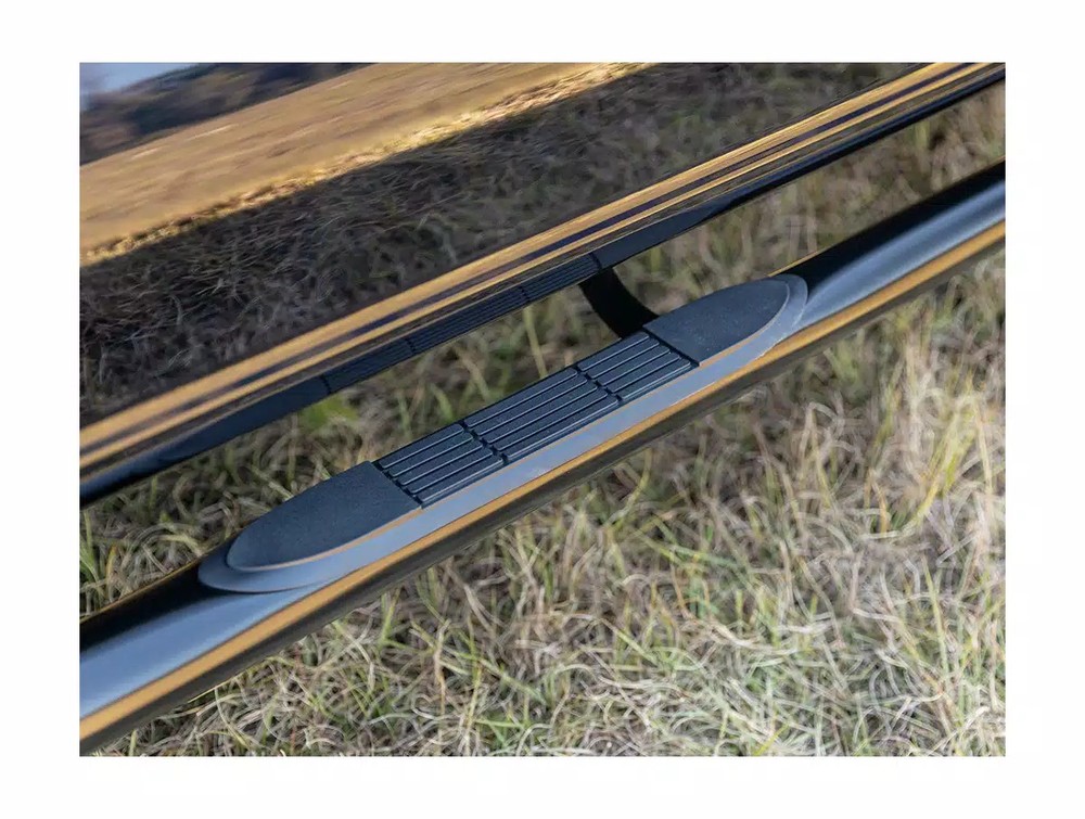 Ionic 3" Black Nerf Bars Fit 2004-2010 Dodge Durango | 07-10 Chrysler Aspen