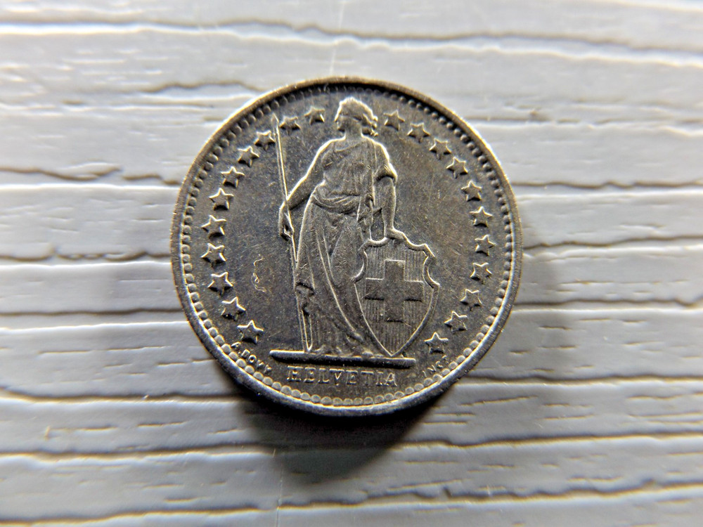SWITZERLAND 1977 Half Franc