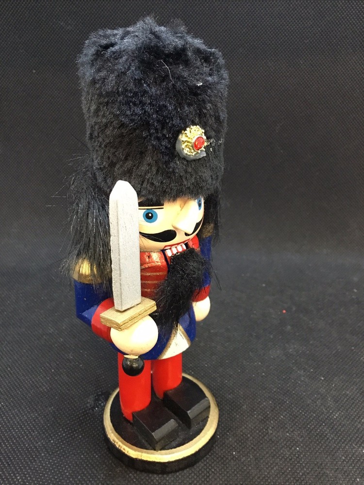 Nutcracker Soldier 6” Tall - Vintage