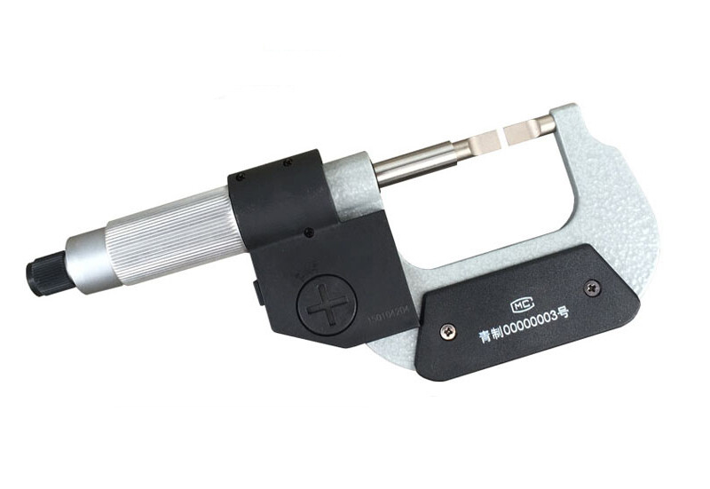 Digital Micrometer 0.001mm, Blade Knife Edge Thin Piece Micrometer, 0-25mm Range
