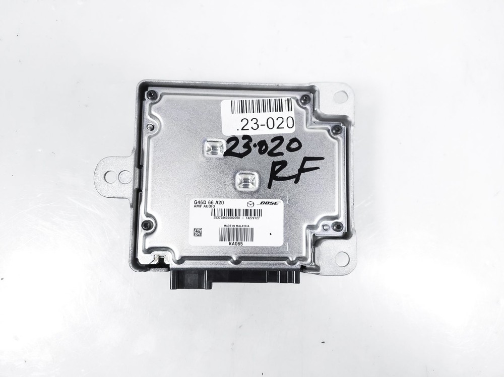 2014-2018 Mazda 6 11-Speaker Audio Amp Amplifier Control Module G46d-66-A20a