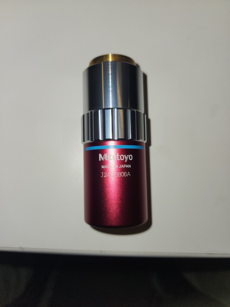 Mitutoyo M Plan Apo NIR 50x / 0.14 f 200 Microscope Objective Lens