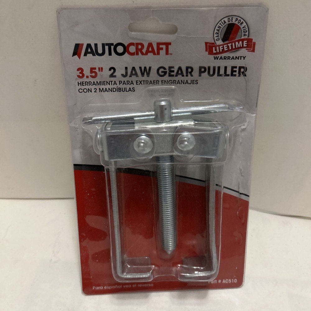 Autocraft - AC510 3.5” 2 Jaw Gear Puller, Reversible
