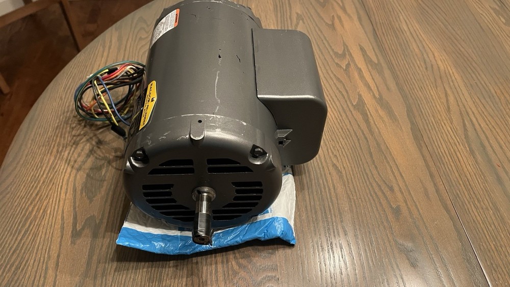 Biro Model 922 Meat Grinder Motor. Single Phase 115/220 Volt