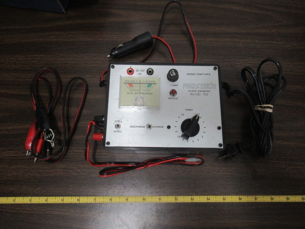 Protech Pro Tech 702 AC/DC Super Charger Model Craft in box