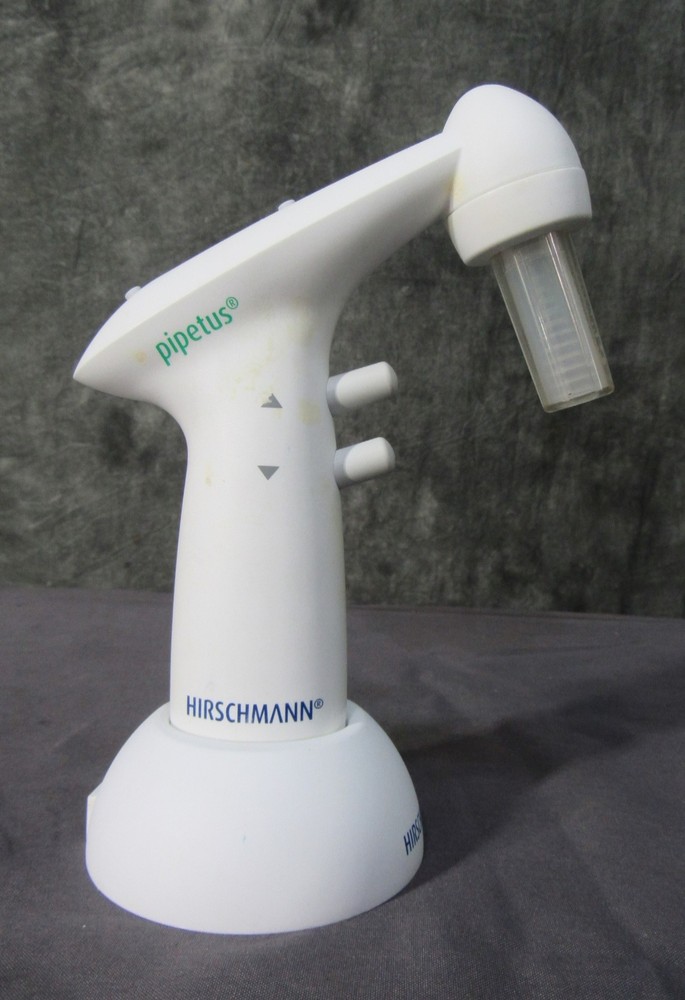 Hirschmann Pipetus Rechargable Pipetor with Wireless Charging Dock