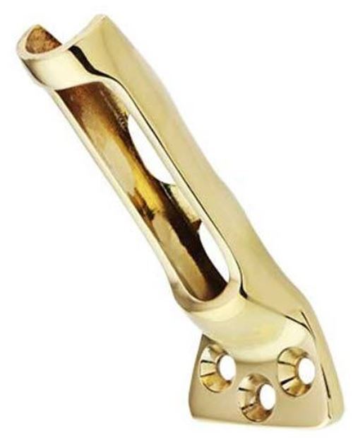 Flag Pole Bracket for 3/4" Pole - Solid Brass - Amerock BP5415