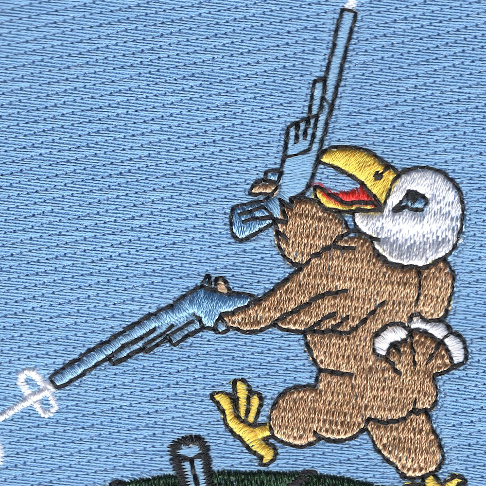 186th Fighter Squadron Patch Hook And Loop
