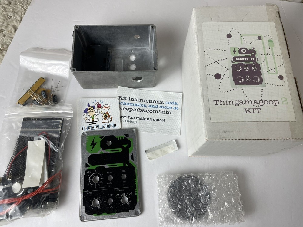 Bleep Labs Green THINGAMAGOOP II Kit UNASSEMBLED in Original Box