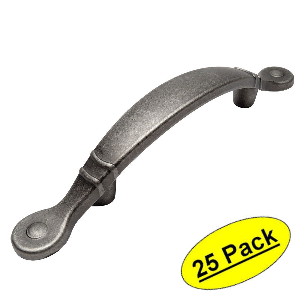*25 Pack* Cosmas Cabinet Hardware Weathered Nickel Handle Pulls #9980WN