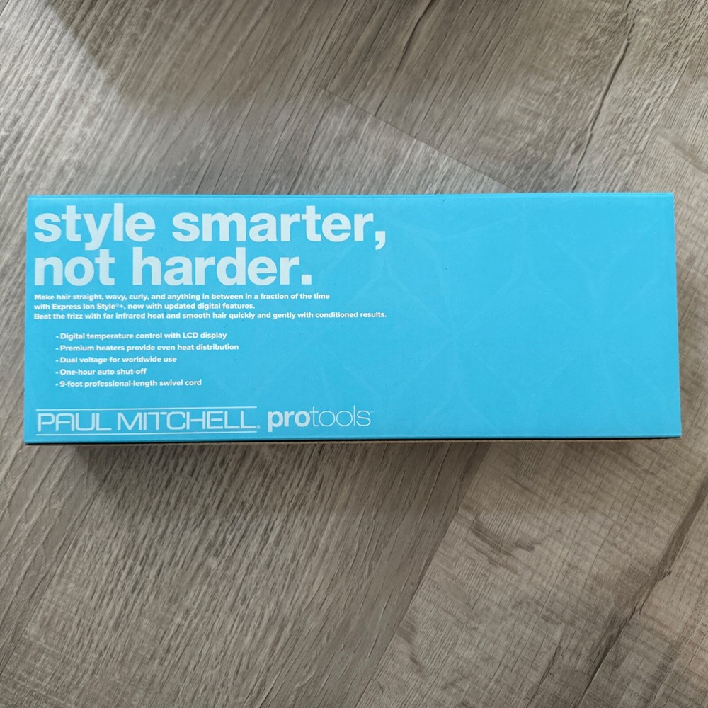 Paul Mitchell Pro Tools Express Ion Style+ 1" Ceramic Flat Iron - Silver