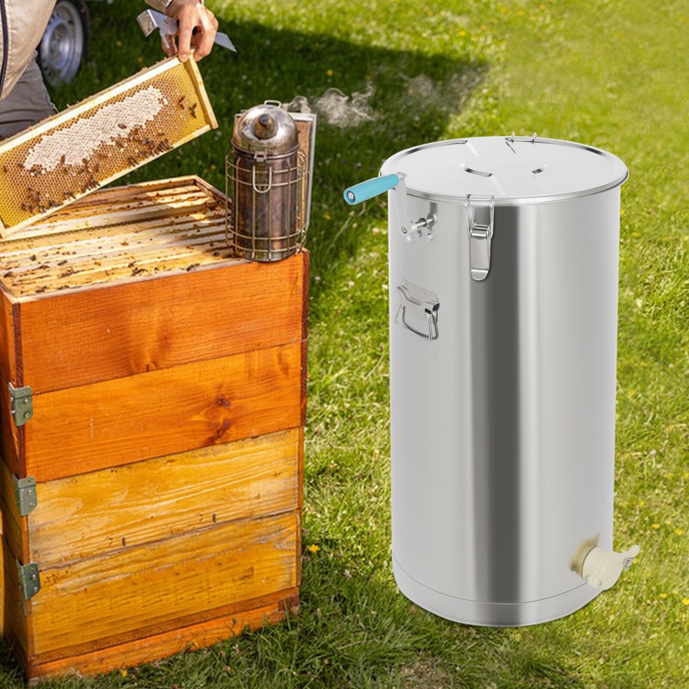 Honey Extractor Spinner Centrifuge Equipment 2 Frame Beekeeping Equipment Drum