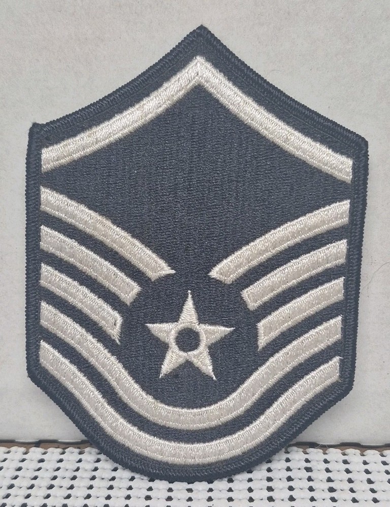 U.S. Air Force Master Sergeant (E-7) Rank Patch