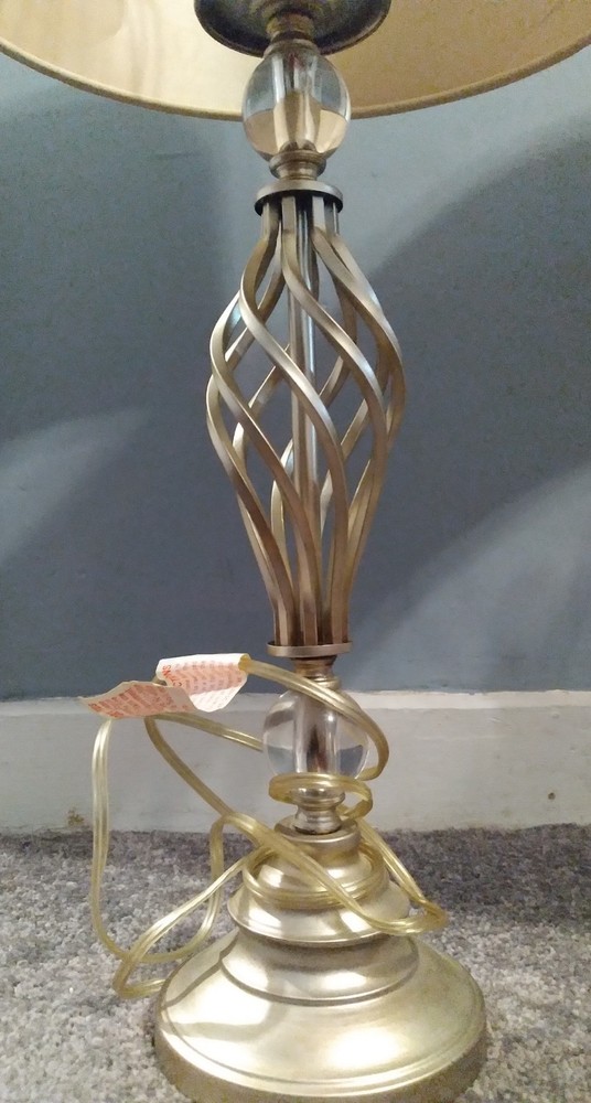 2 Tall Elegant Vintage Lamps