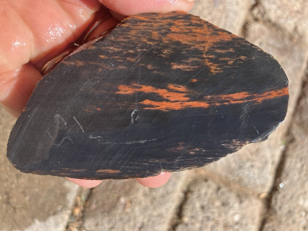 Mahogany Obsidian Slab