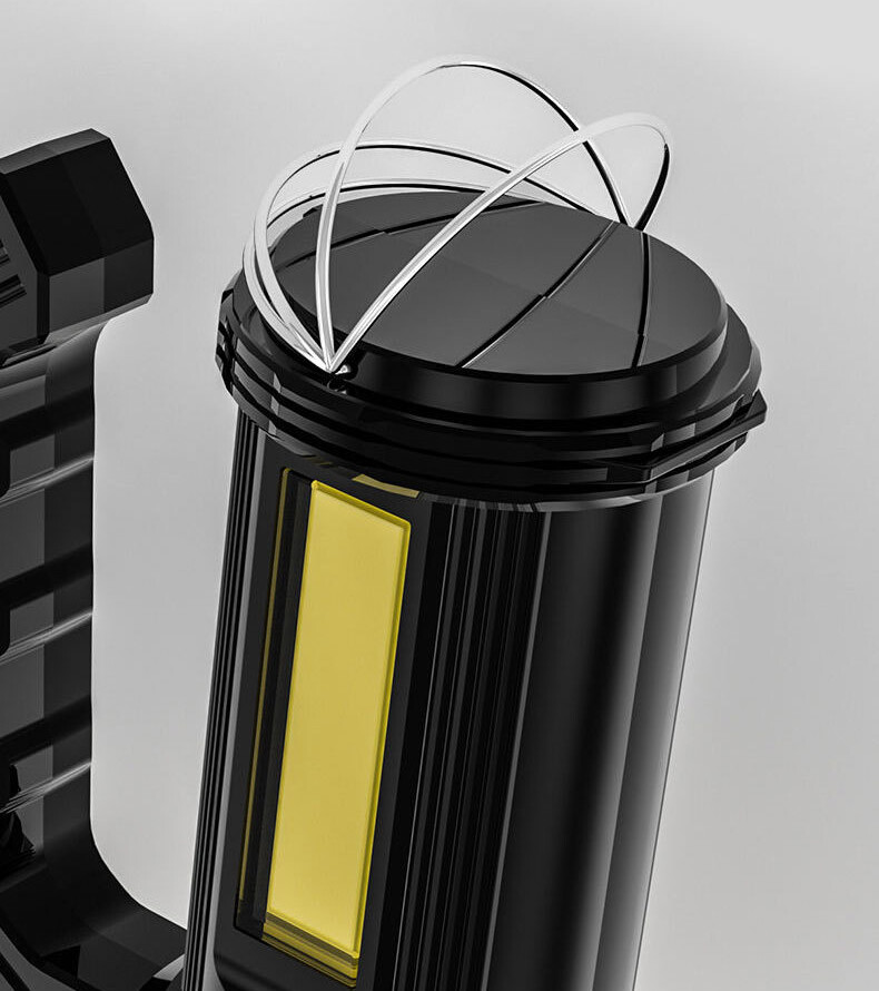 LED Flashlight Super Bright Spotlight Searchlight Rechargeable Handheld Torch