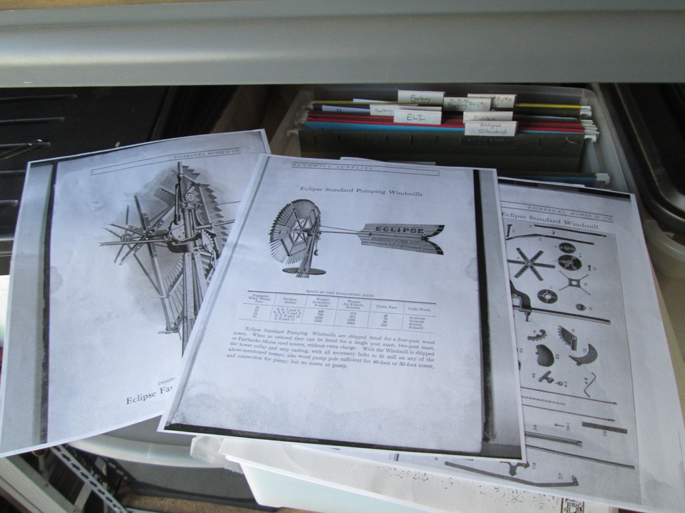 Eclipse Standard Type Windmill  Parts List & Diagrams