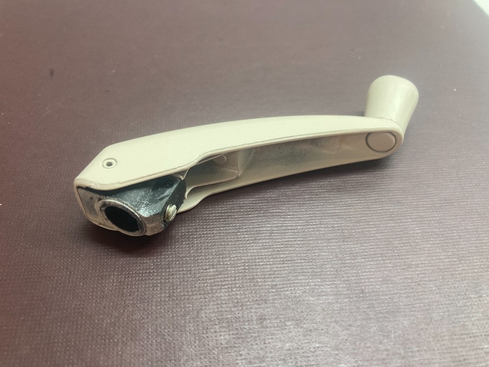 Truth Hardware Beige Casement Window Folding Crank Handle replacement part