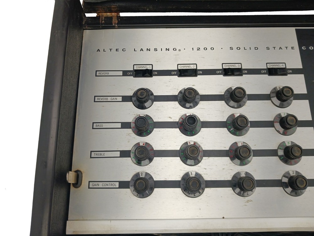 Vintage Altec Lansing 200 Solid State Control Console - READ DESCRIPTION