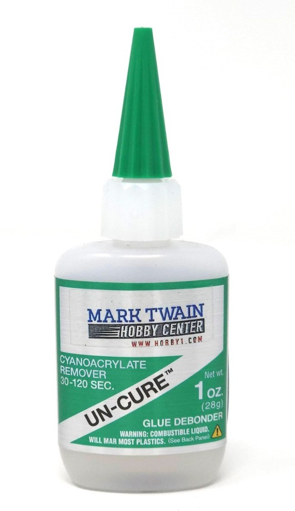 Mark Twain Hobby Un-Cure CA Remover 1oz
