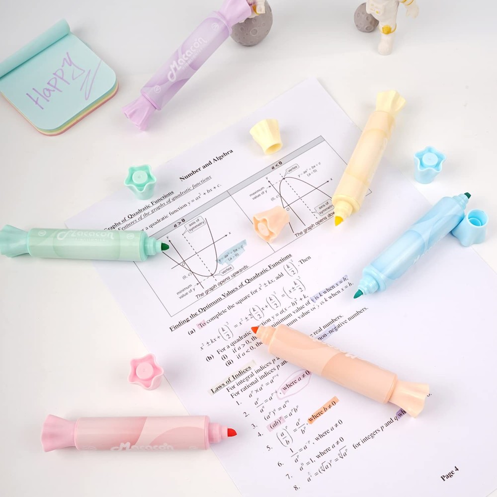 chosch Candy Shape Highlighters, Assorted 1 Count (Pack of 1),