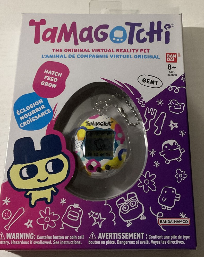⚡️Tamagotchi Original Virtual Pet - Memphis Style 👉OPEN BOX👈