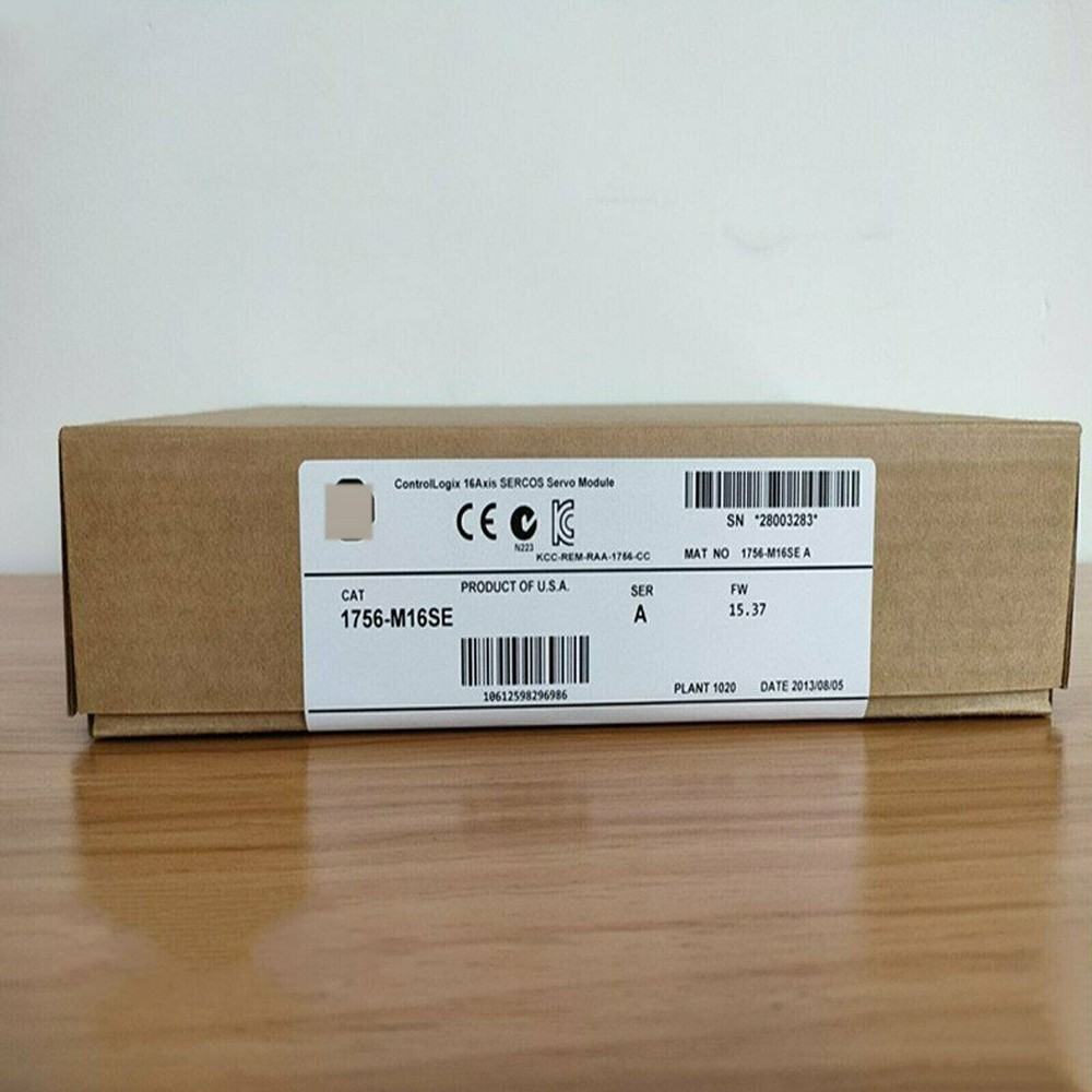 New Factory Sealed AB 1756-M16SE / A ControlLogix 8-Axis Sercos Interface Module