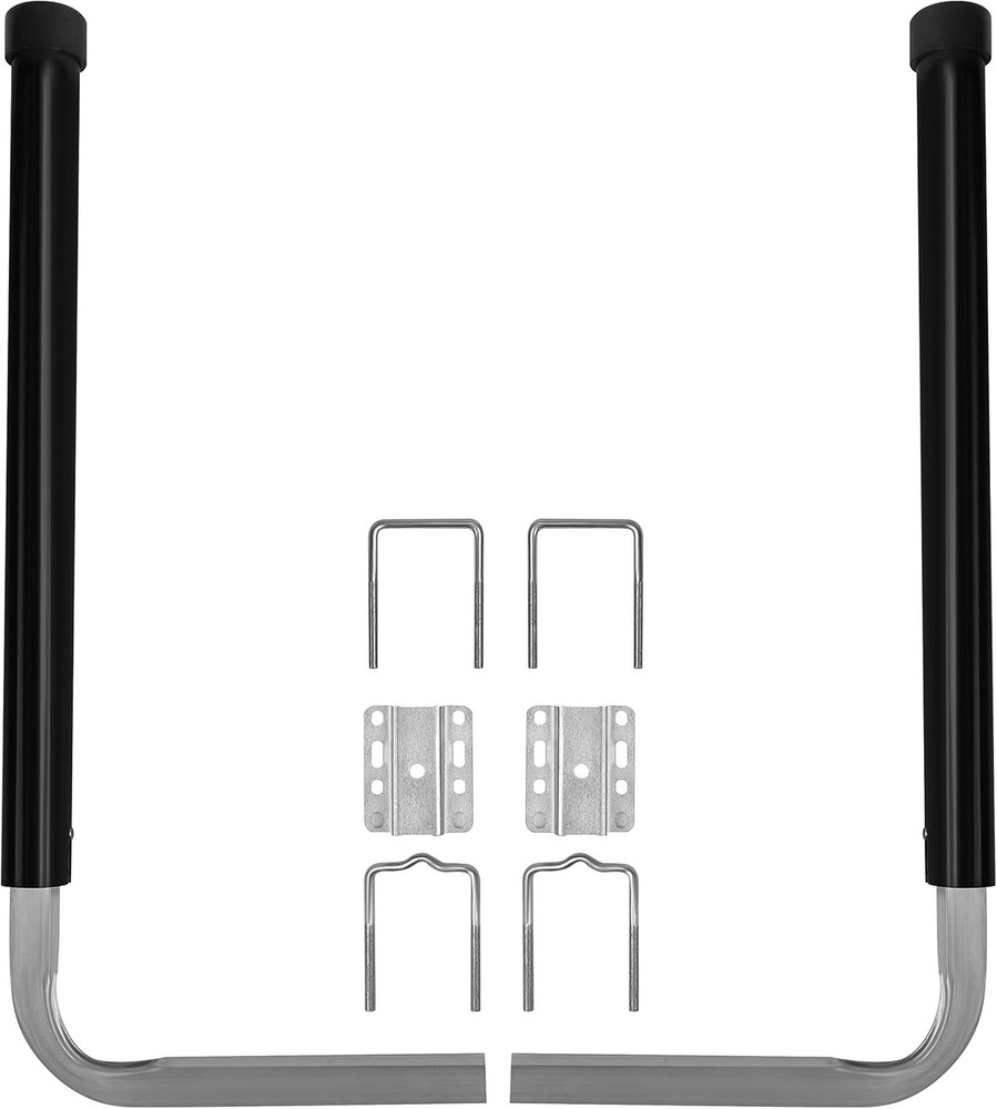 Boat Trailer Guide-ons, 40"/48" Adjustable, Rustproof Electro-Galvanized Stee...