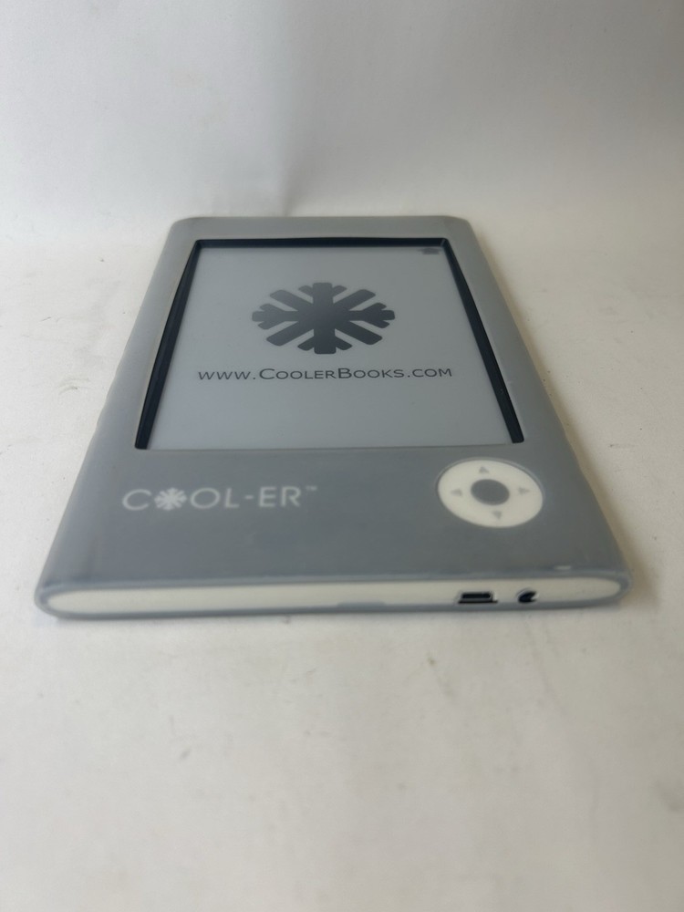 COOL-ER Classic Dimensions Book Reader With Box Linux OS WORKS