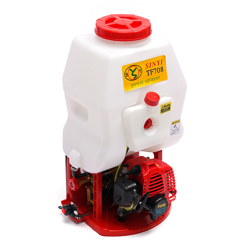 25.4cc High-pressure Pump Backpack Sprayer Knapsack Garden Sprayer W/Filter