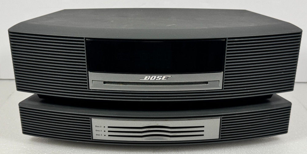 Bose Wave Music System AWRCC1 w/ Multi-CD Changer & Remote D1 SKIPS - SEE VIDEO