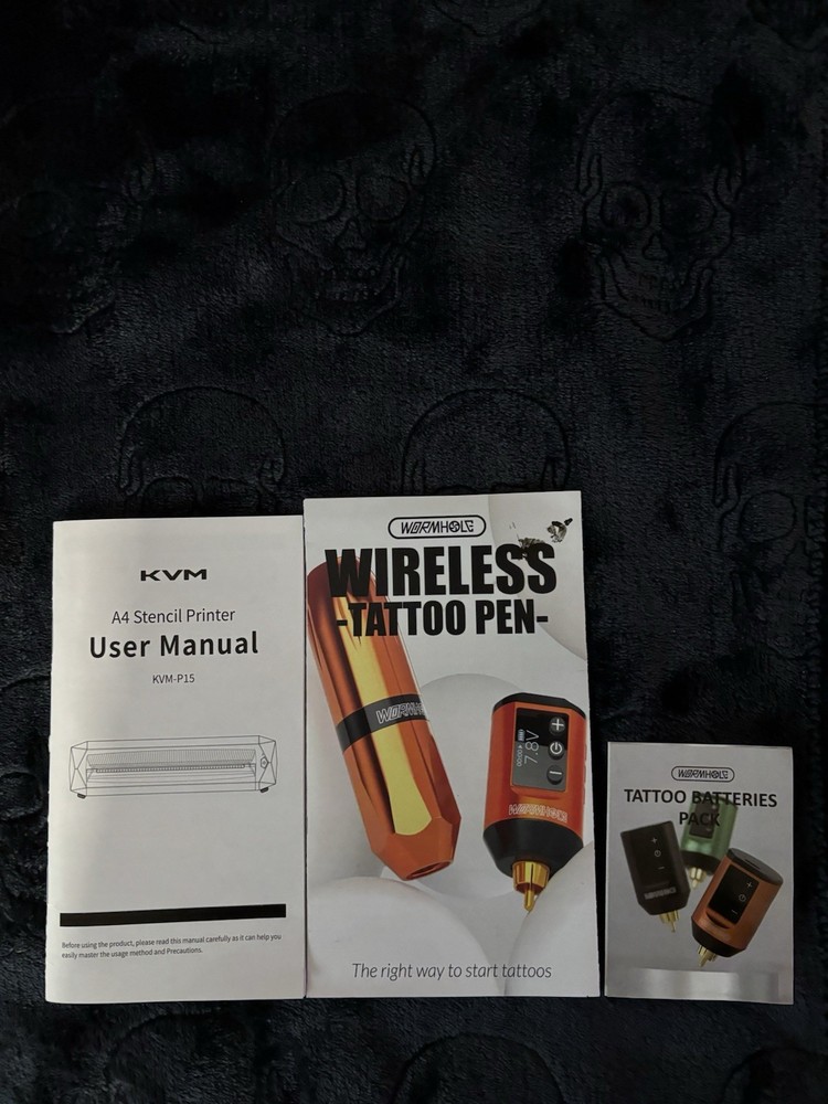 Wormhole Tattoo Pen Kit Complete Tattoo Kit