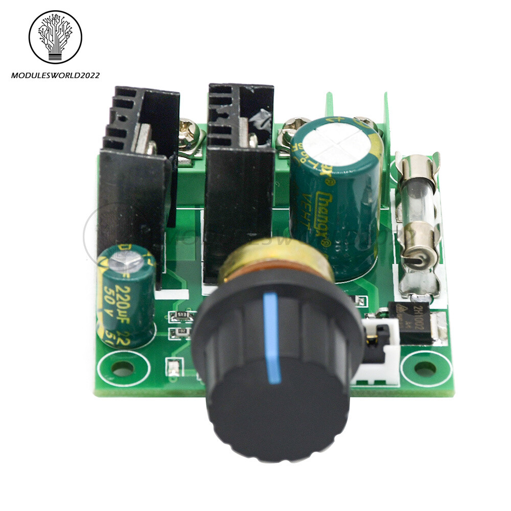 DC 12-40V 10A PWM DC Motor Speed Control Switch Controller Volt Regulator Dimmer