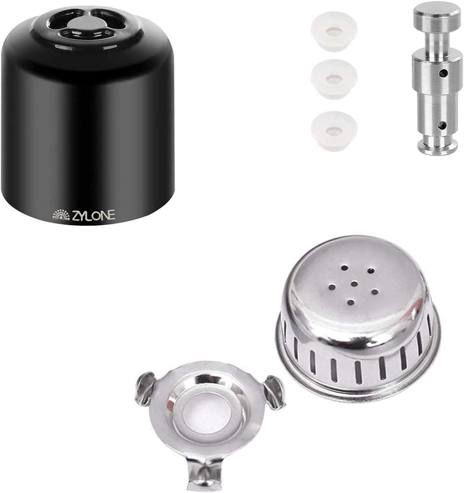 Steam Release Handle, Original Float Valve Replacement Parts with 3 Silicone Cap