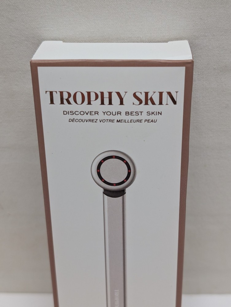 Trophy Skin Brighten MD Multi-Function Eye Face & Neck Tool - New
