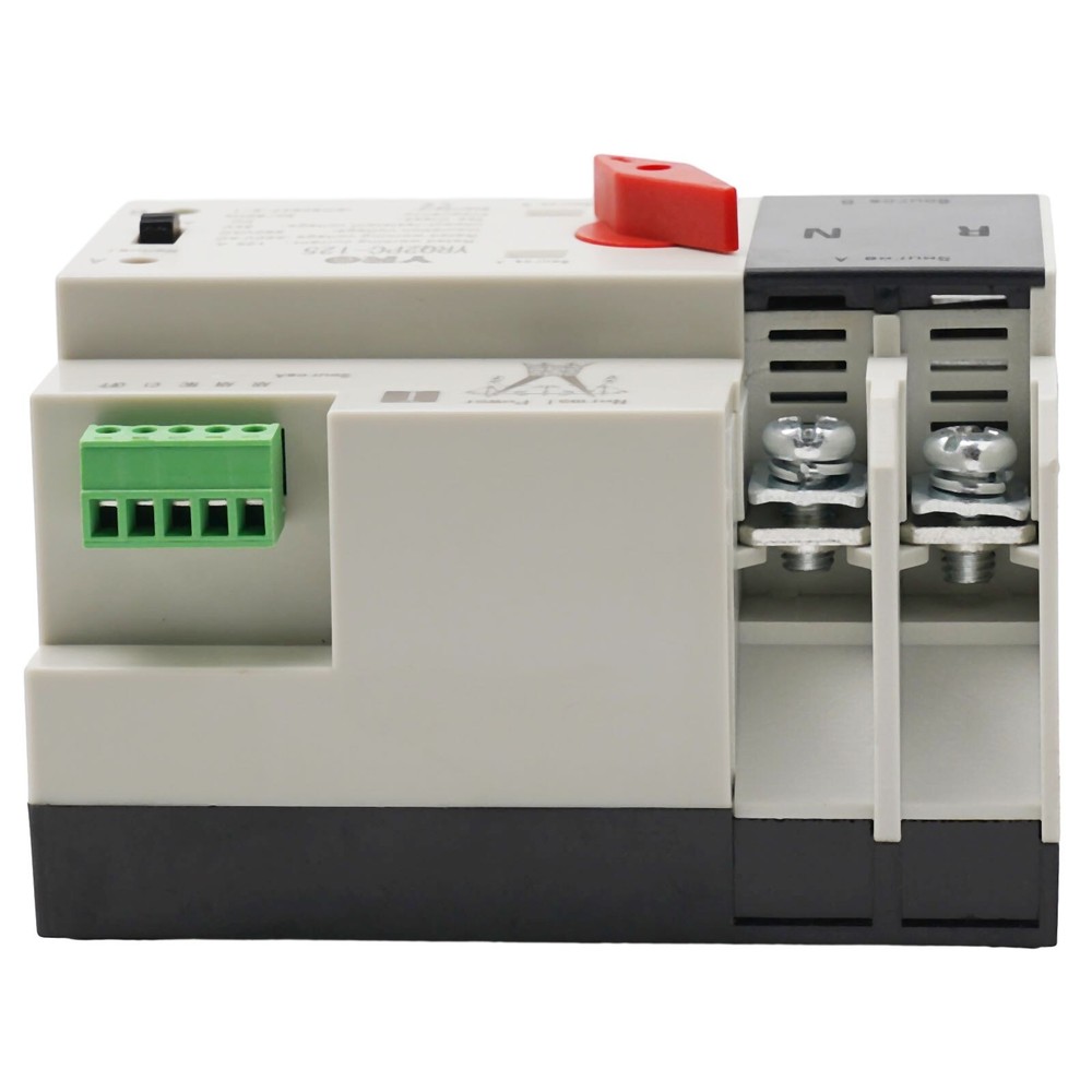 2P 125A Dual Power Automatic Transfer Switch Fit Generator Changeover Switch