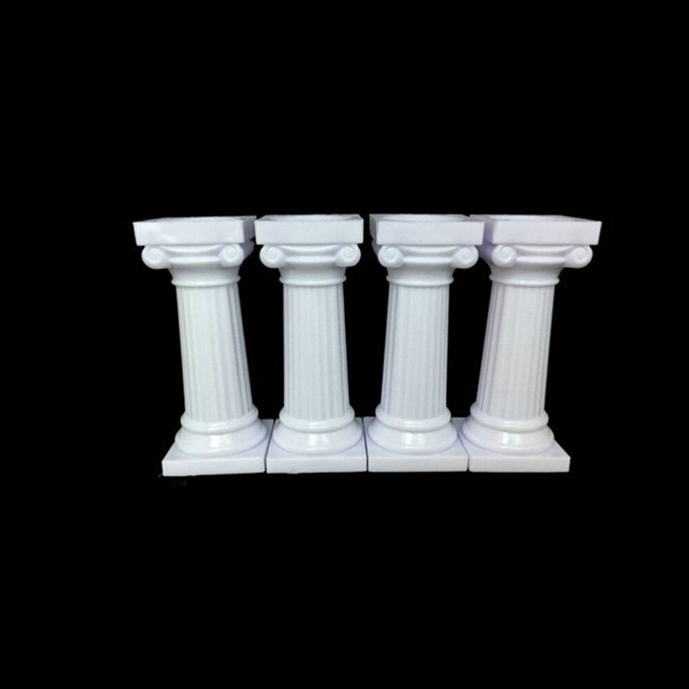 4PCS Roman Column Cake Stand Desert Table Display Cake Support Rod Cake Stand