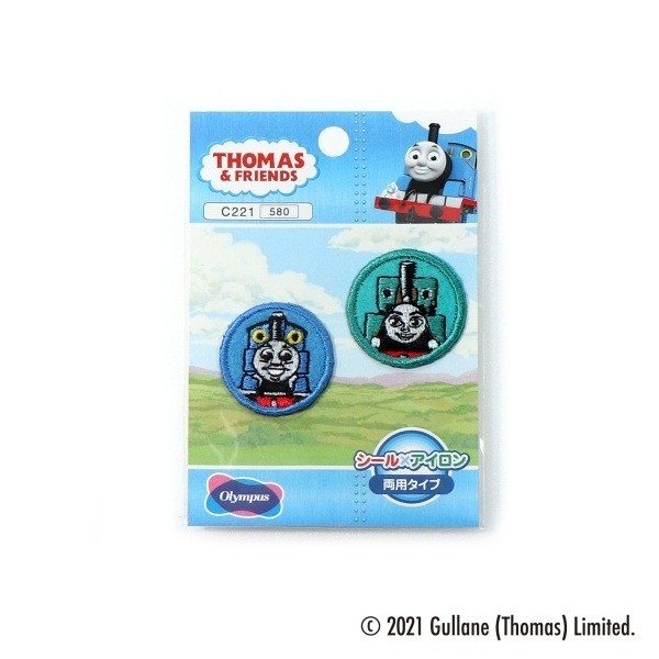 Olympus Thomas & Friends Applique Patch Thomas & Gina C221