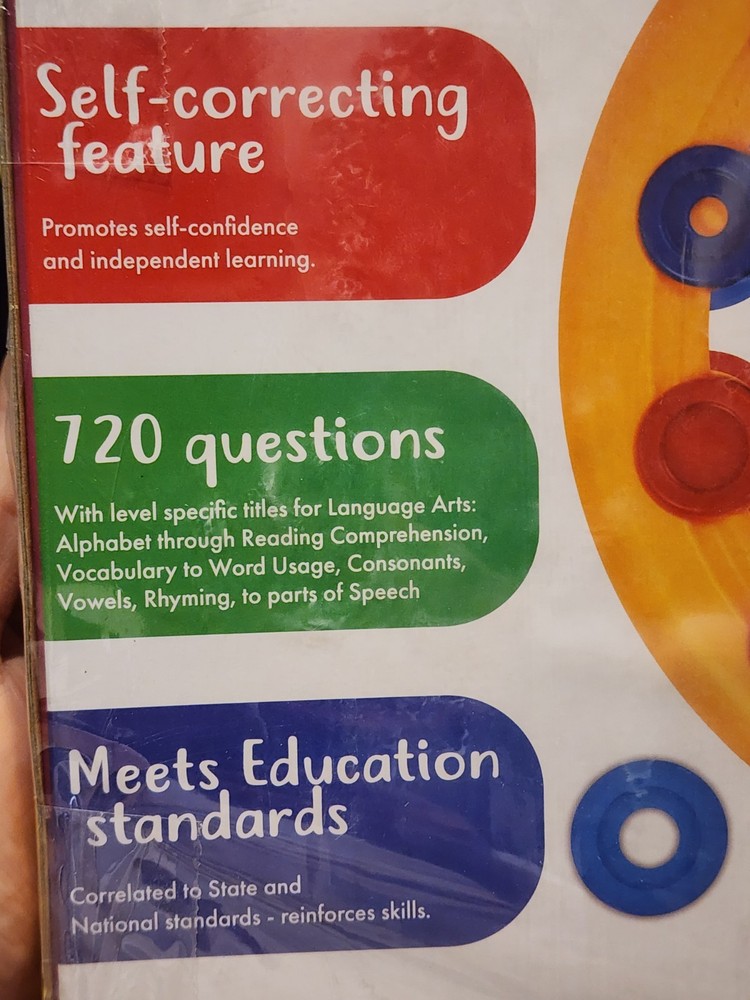 Learning PALETTE Reading Level 3 Self-Correcting Educational Fun & Engaging New