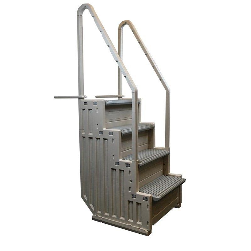 Confer Above Ground Pool Steps Gray Confer Plastics (STEP-1-X)