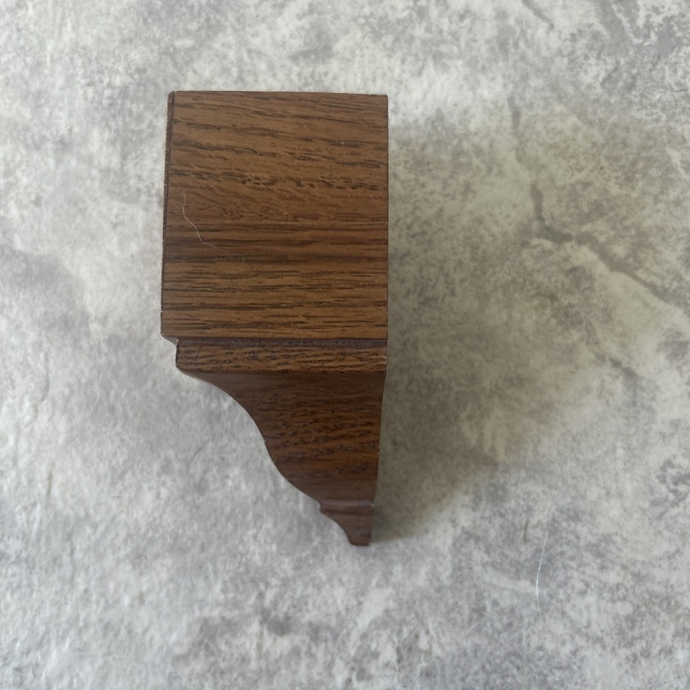 Crown Molding Corners Solid Oak Inside Blocks For 3 5/8” Transition
