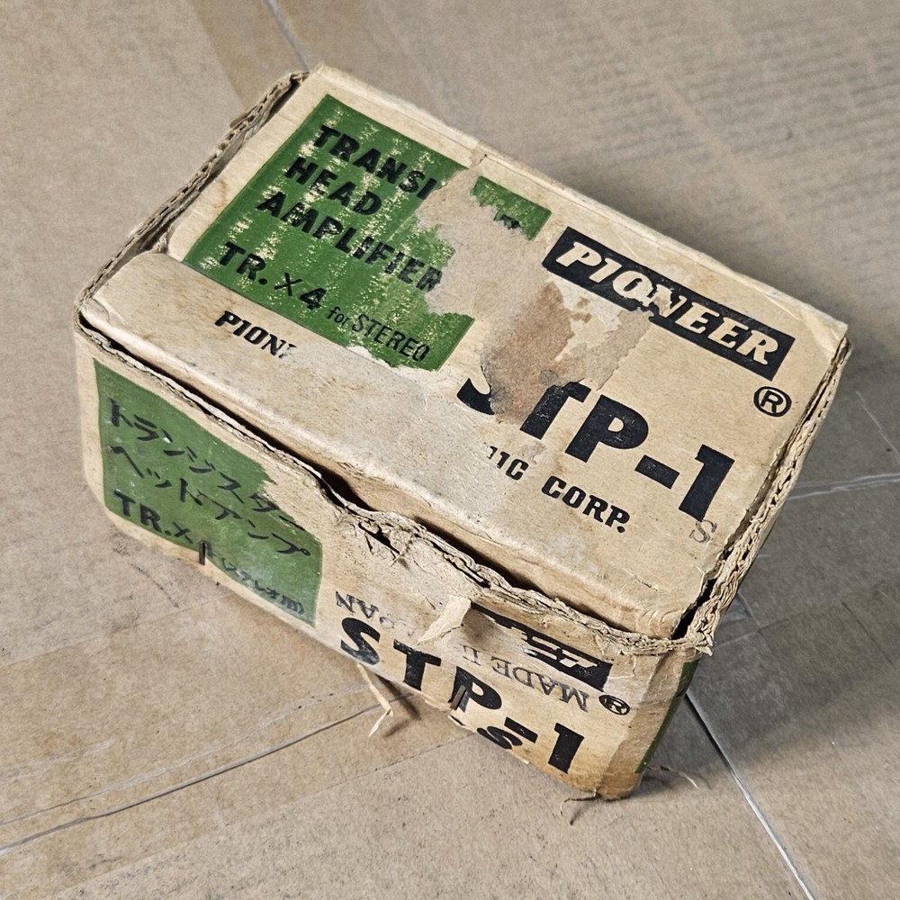 New Pioneer STP-1 Solid State Equalizer Transistor Head Amplifier