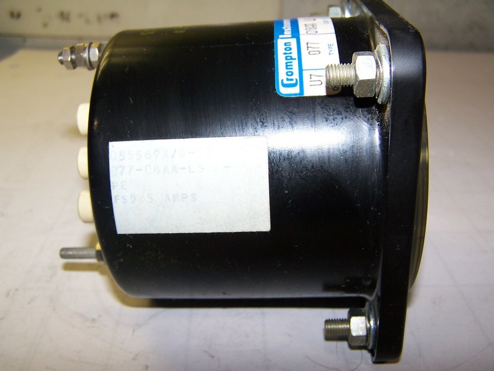 NEW CROMPTON PANEL METER 08AA LSPK TYPE 077