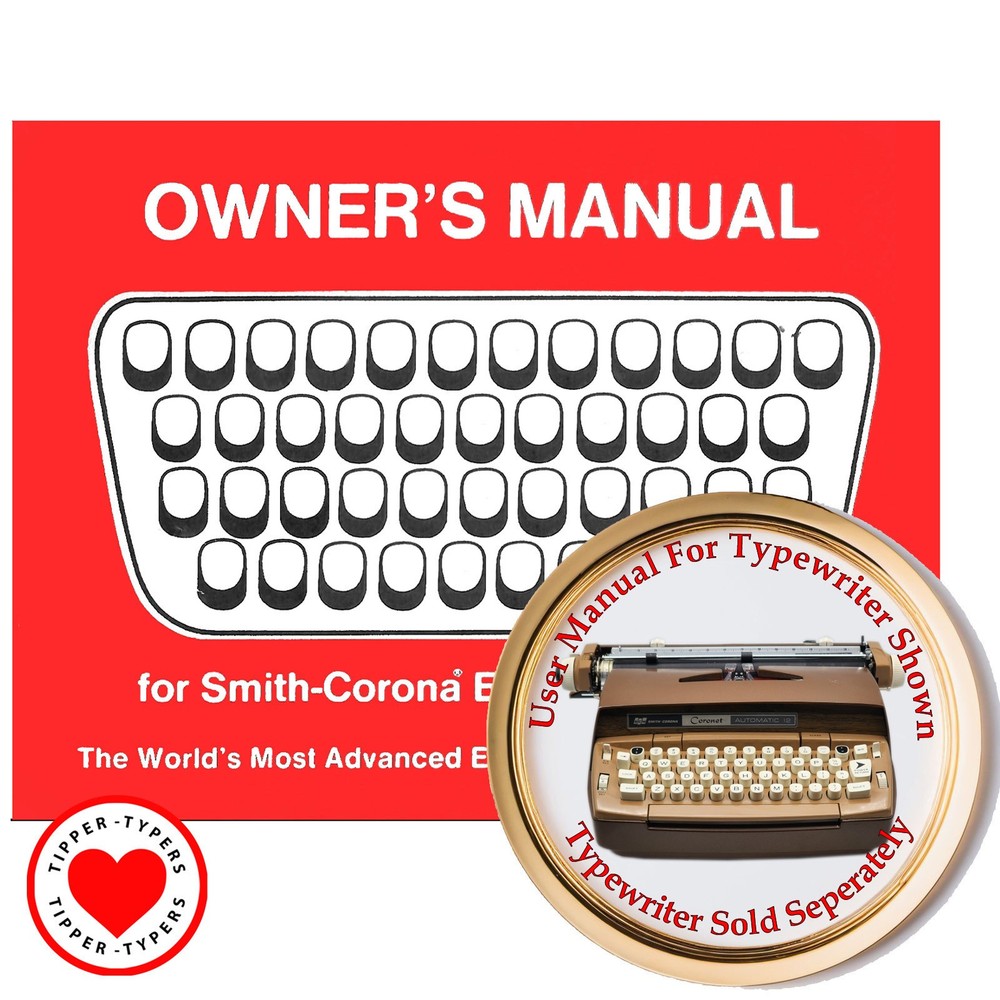 Smith Corona Coronet Automatic 12 Typewriter User Instruction Owner's Manual