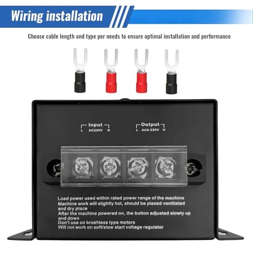 10000W Variable Speed Controller SCR Voltage Controller Fit for Router Fan