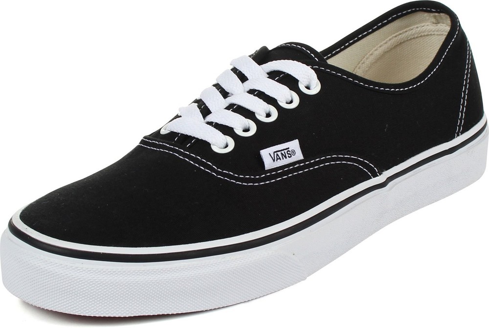 Vans  Unisex Authentic Shoes In Black | Black | Authentic New