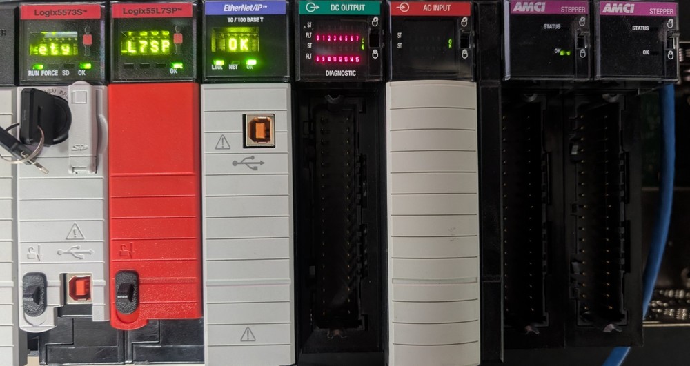 1756-L73S 10 Slot Rack - Working.