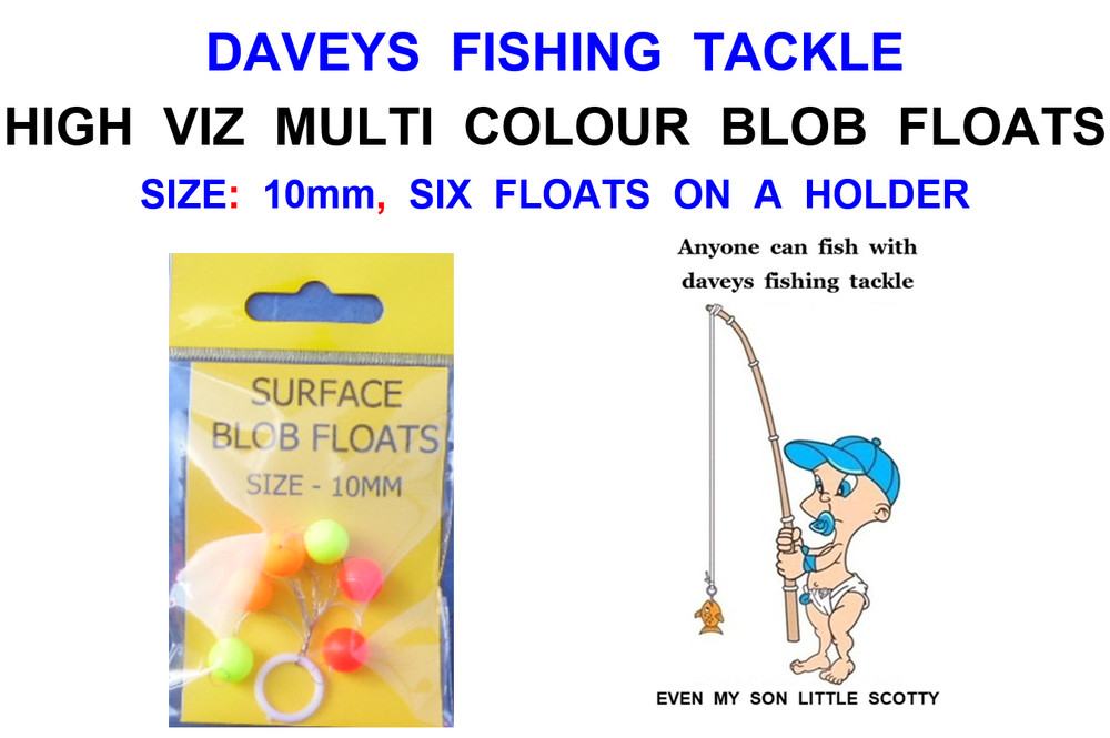 10mm MULTI COLOUR BLOB FLOATS FLOATING RIG BEADS POP UPS BITE STRIKE INDICATOR