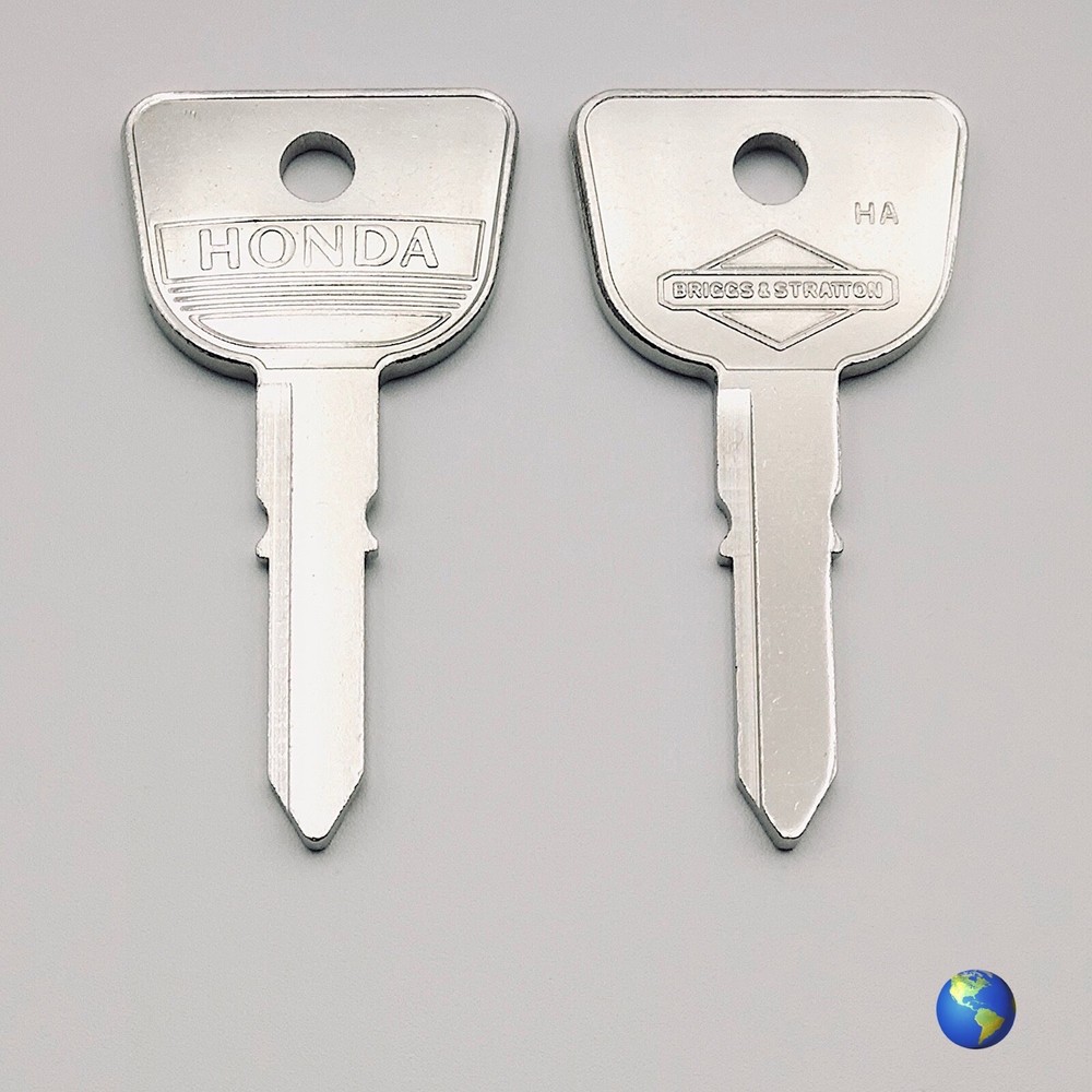 ORIGINAL HD82 Key Blanks for Various Models by Honda (3 Keys)